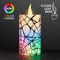 Spiderweb Halloween Candles with Color Change LEDs